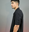 Arc Patterned Cuban in Onyx Black