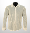 Textured knit shirt - ivory