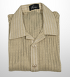 Textured knit shirt - pastel olive green