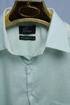 Haven Linen in Pastel Green