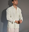 Haven Linen in Pastel Green