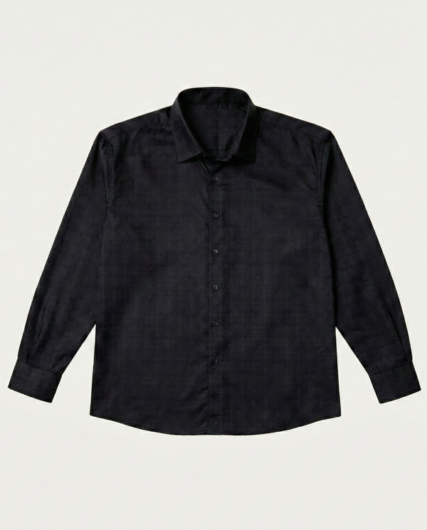 Sable Jacquard in Black