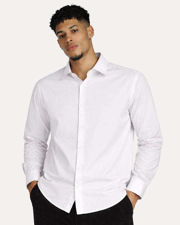 Private Cotton in Pearl White